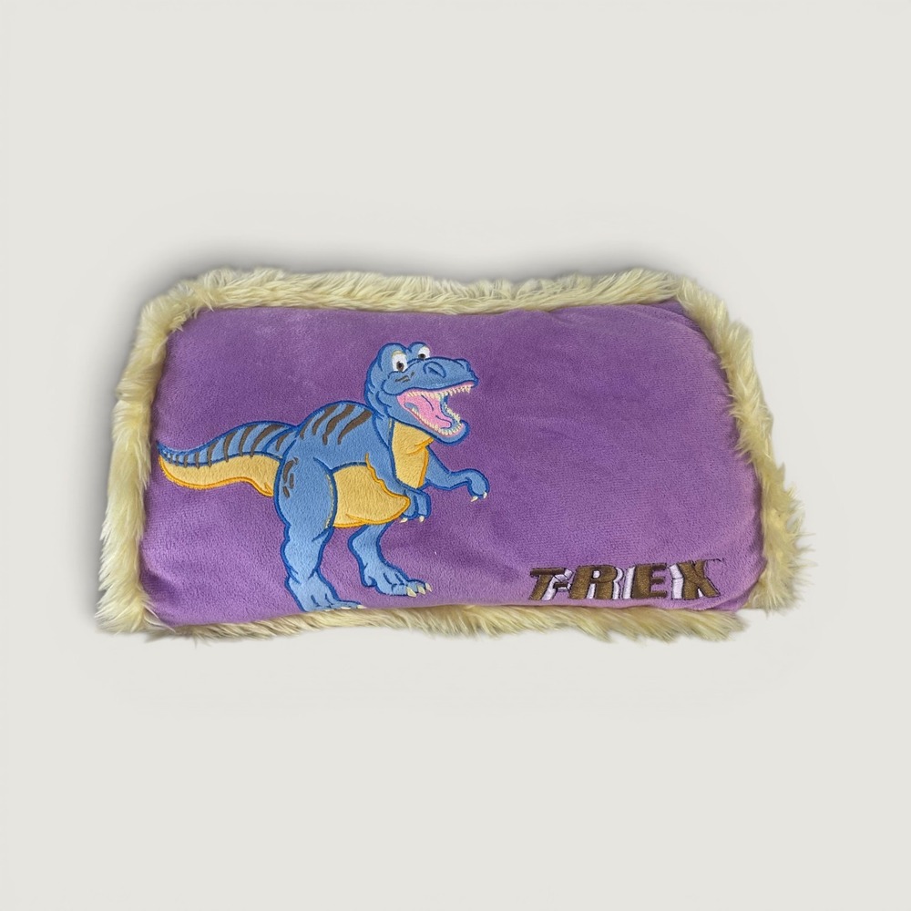T-Rex Cafe Purple Dinosaur Plush Pillow Landrys Disney Springs Souvenir‎ Toy